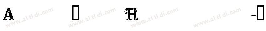 America Regular字体转换